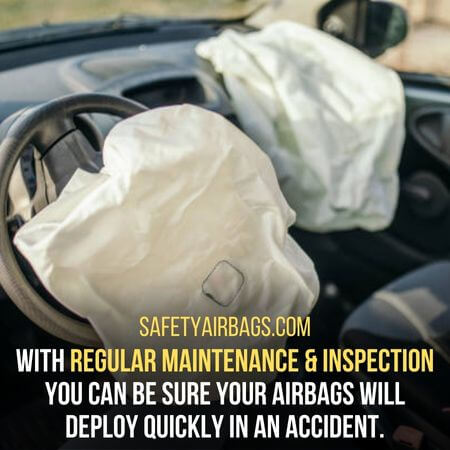 Regular maintenance & inspection - Front airbags