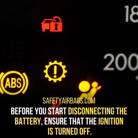 Ignition  is turned off