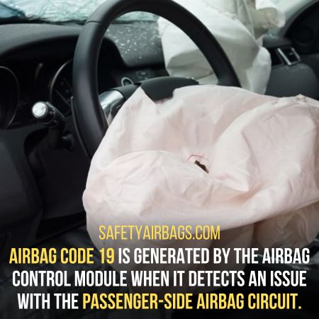 Passenger-side airbag circuit.