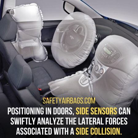 Side sensors - where are the airbag sensors located