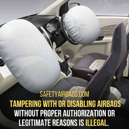 Tampering with or disabling airbags - how to disable an airbag